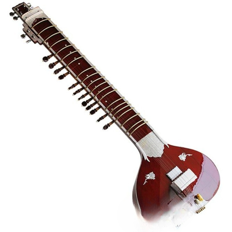 Musical Instrument Sitar - Музыкальные инструменты, электрическая ситара, жесткий чехол