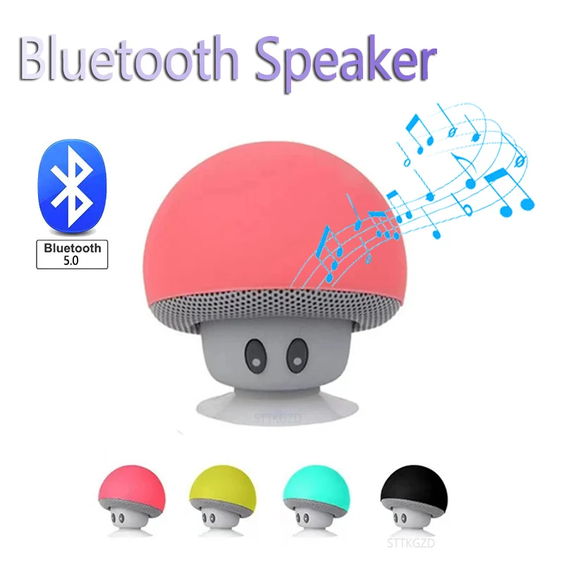 Musical Instrument Cajon - Мини-грибной Bluetooth-динамик, портативный беспроводной звуковой ящик,
