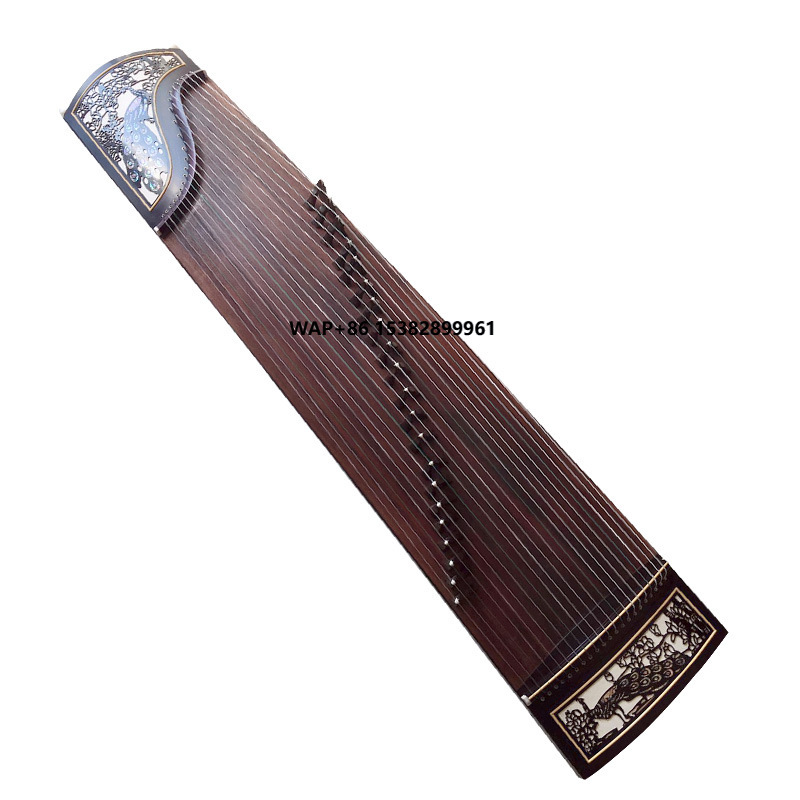 Musical Instrument Guzheng - Гучжэн серии Ebony, модель Peacock Colorful