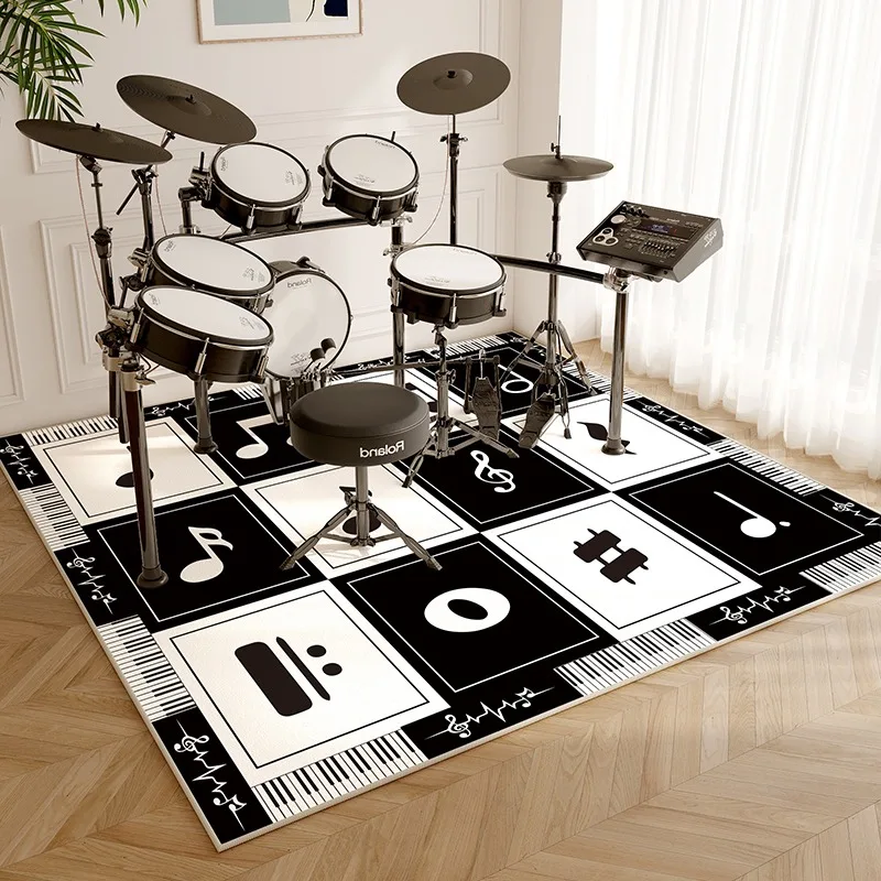 Musical Instruments Online - Барабанный коврик Звукоизоляционный нескользящий напольный коврик