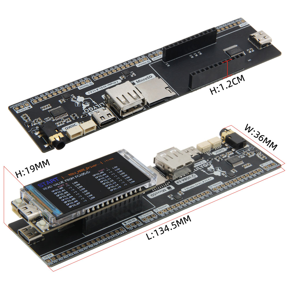 Плата расширения T-Display-S3  – обзор и цена Musical Instrument Digital Interface