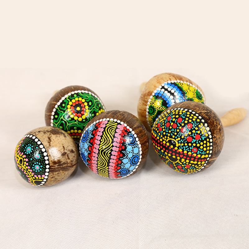Окрашенный маракасы из скорлуп – обзор и цена Musical Instrument Maraca