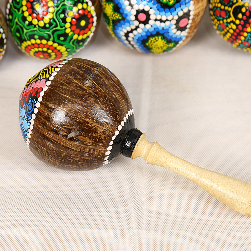 Окрашенный маракасы из скорлуп – обзор и цена Musical Instrument Maraca