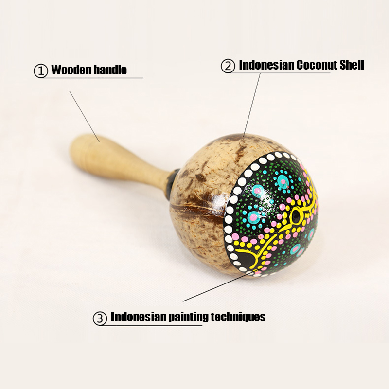 Окрашенный маракасы из скорлуп – обзор и цена Musical Instrument Maraca